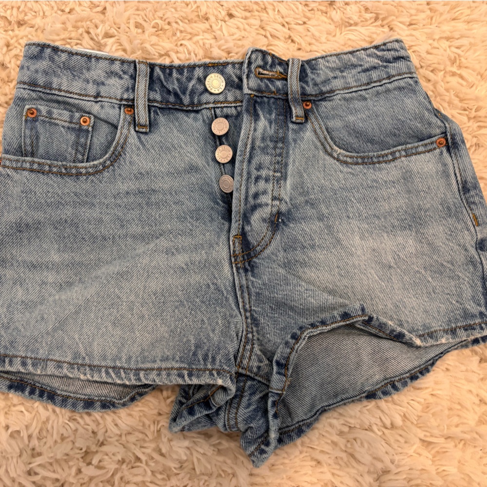 PacSun Light Blue Jean Shorts